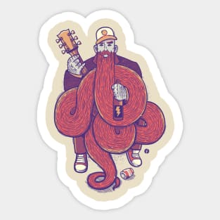 Rock Beard Sticker